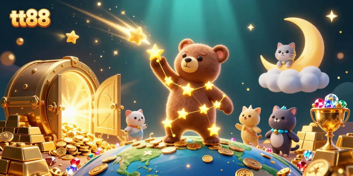 Experience the thrill of winning with tt88 and discover treasures of jewels and gold coins!