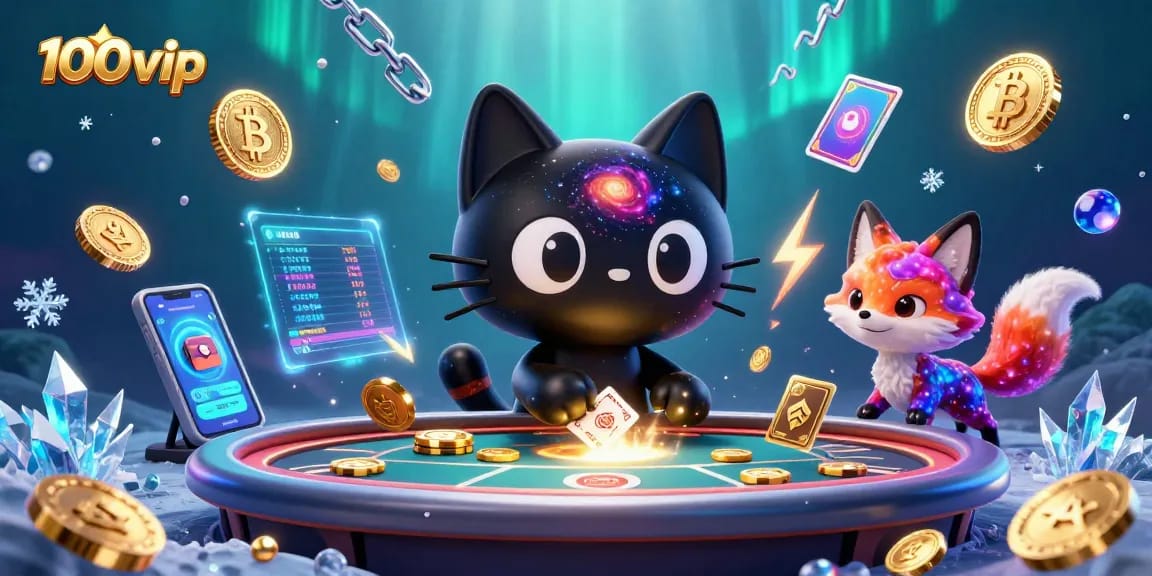 Experience thrilling games at 100vip's cosmic casino with exclusive betting options and vibrant visuals.