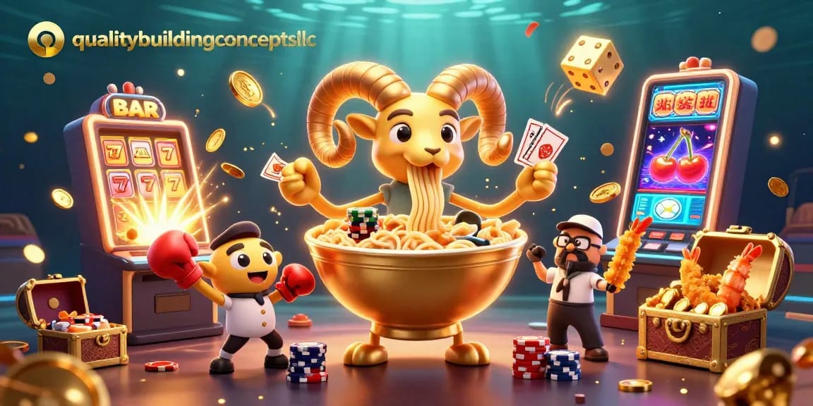 qualitybuildingconceptsllc showcases vibrant gambling action with unique characters, dynamic slots, and rich visuals.