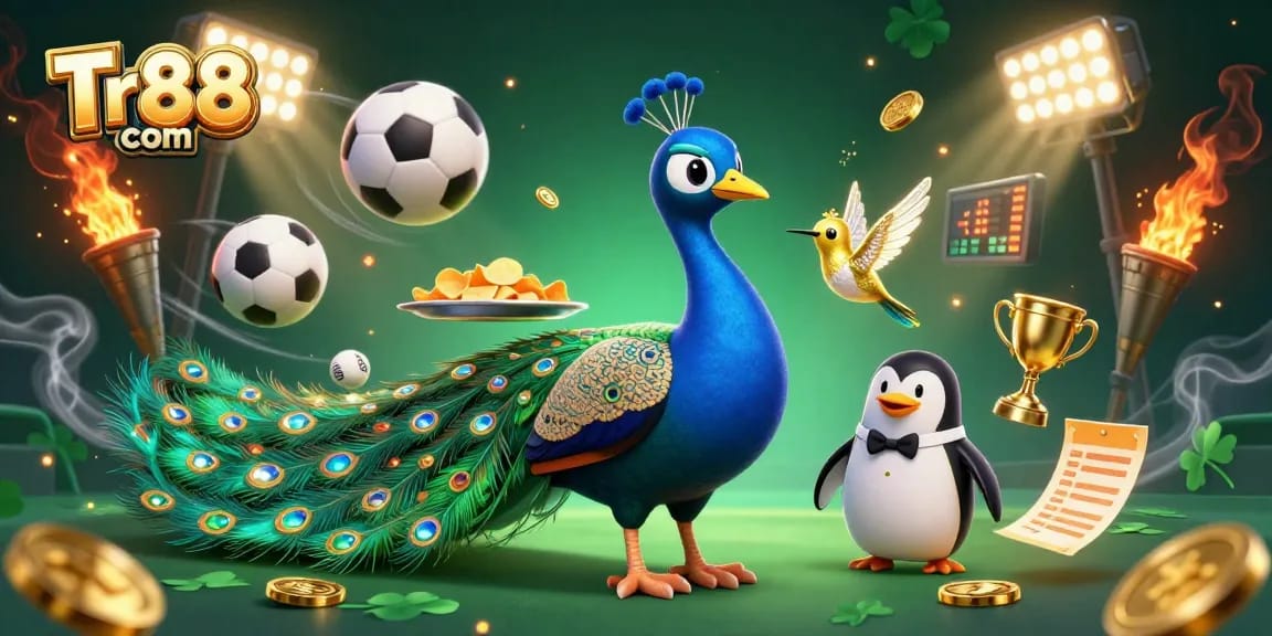 Engage in winning strategies at Tr88 com with vibrant casino characters and dynamic gaming elements.