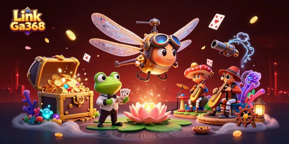 Experience exhilarating gameplay with Link Ga368, featuring vibrant online casino elements and dynamic action.