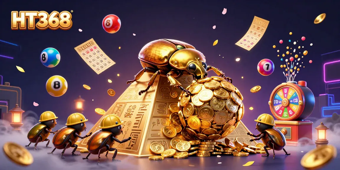 Experience HT368 with vibrant colors and dynamic elements in this engaging casino scene.