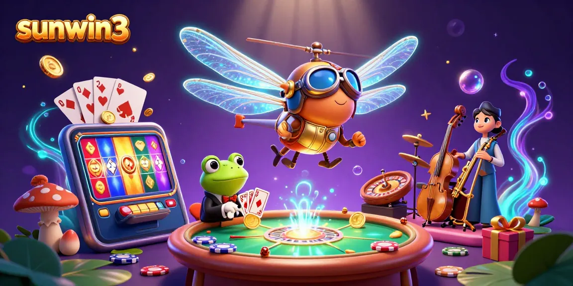 Experience exciting wins at sunwin3 with colorful slot games and thrilling casino action.