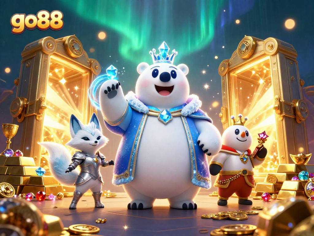 Experience thrilling gaming at go88 with treasure-filled adventures in a rich 3D scene.
