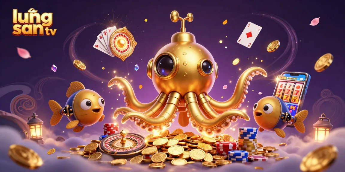 Experience lương sơn tv with premium gameplay as a golden kraken explores a world of treasures and thrills.