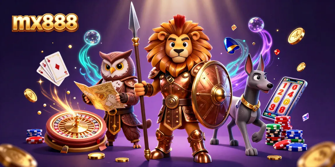 Experience thrilling gaming with mx888, featuring stunning casino characters and gleaming rewards.