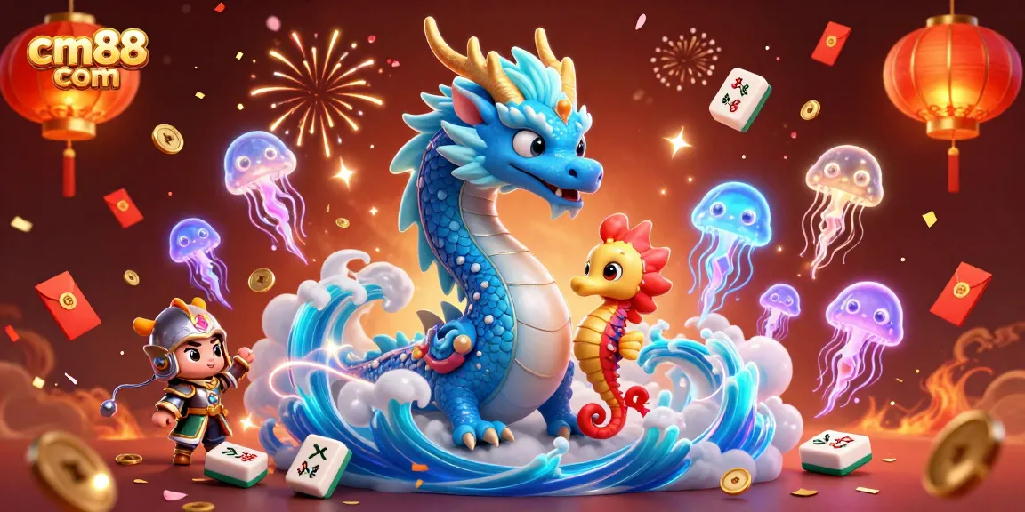 Experience the enchanting games at cm88 com, featuring vibrant characters and casino elements.