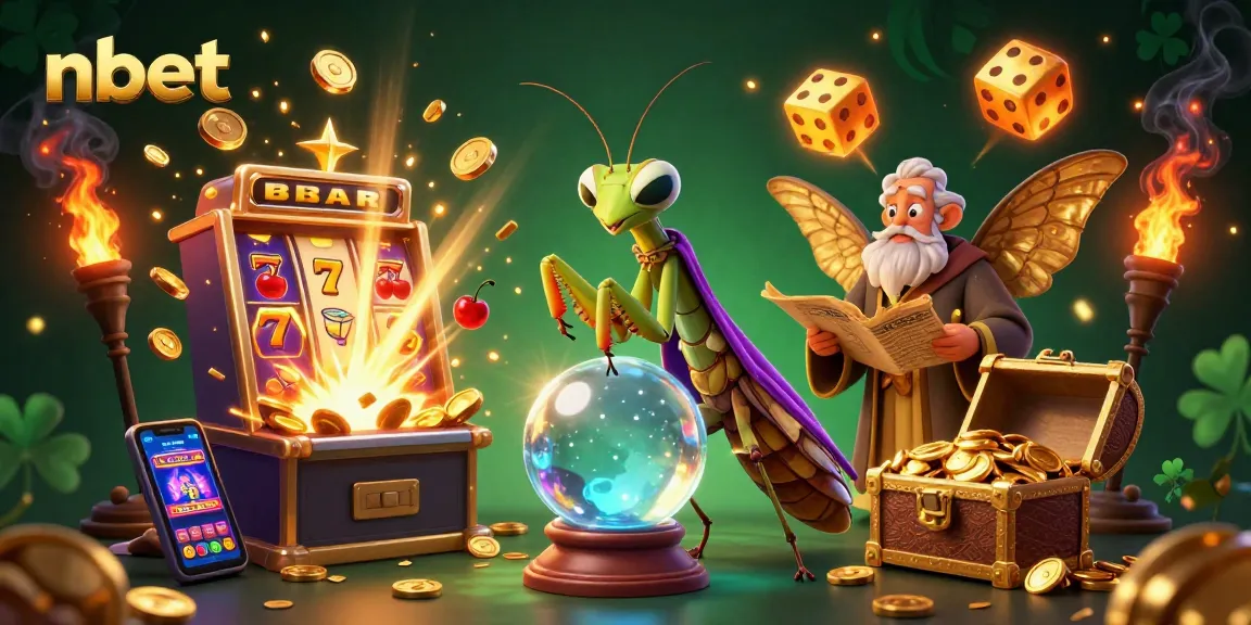 Engage with nbet's thrilling slots and casino excitement in this dynamic 3D illustration.