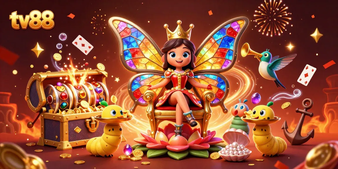 Bet on the vibrant action of tv88 with dazzling games, rich visuals, and festive casino elements.