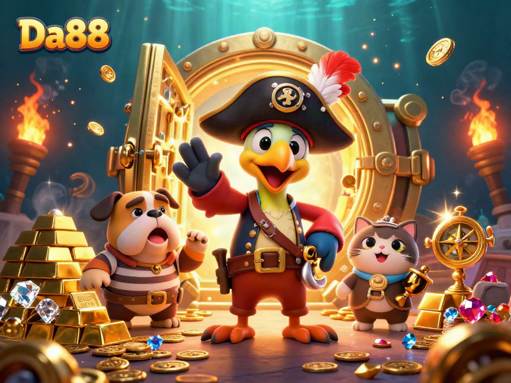 Engage with Da88’s thrilling pirate-themed casino adventure featuring treasure and gaming fun.