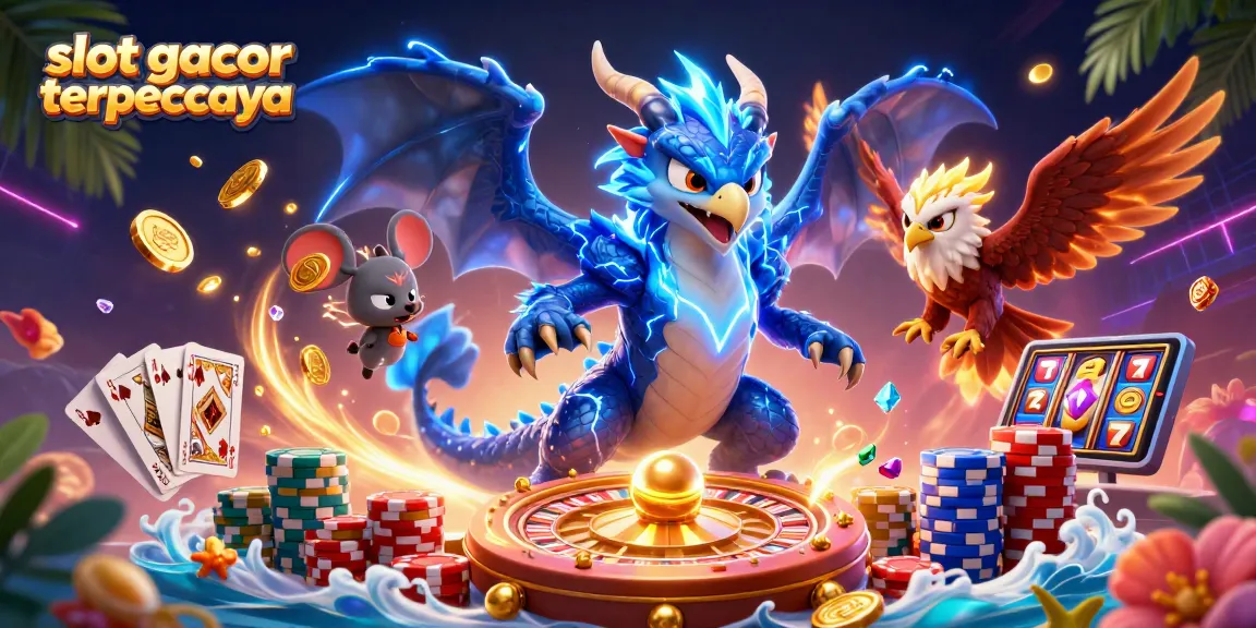 Experience the excitement of slot gacor terpercaya with dynamic gaming elements and vibrant characters.