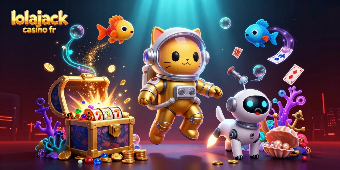 Experience adventure at lolajack casino fr with thrilling slot reels and vibrant animated characters.