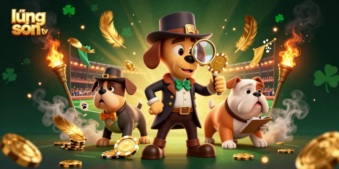Engage in thrilling sports betting action with lương sơn tv showcasing vibrant characters and gold elements.