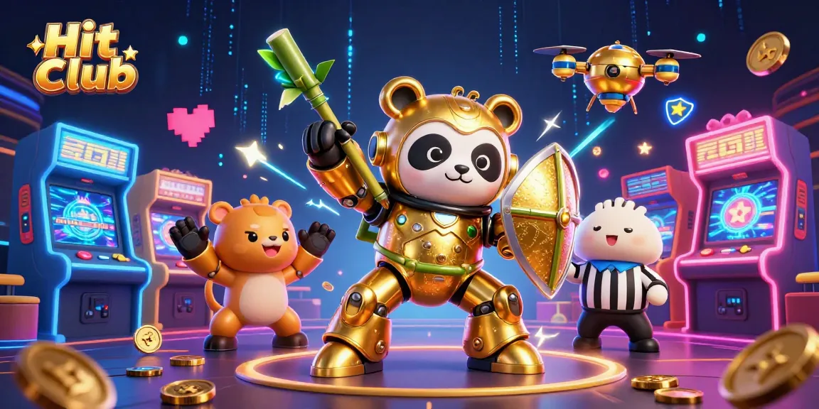 Hit Club: Experience thrilling gameplay in a vibrant 3D casino atmosphere with winning opportunities.