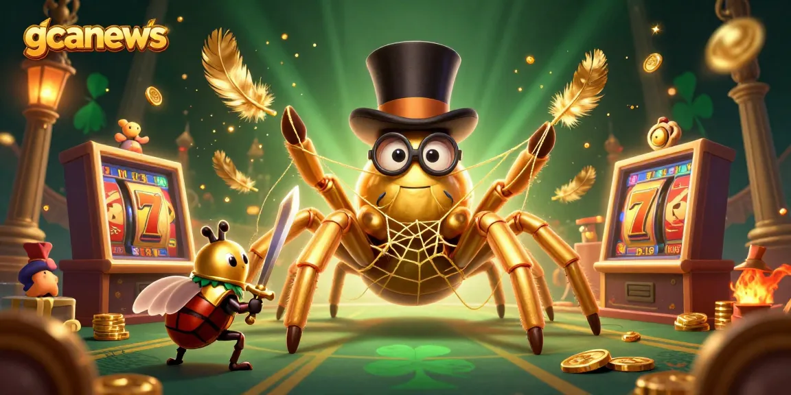 Engage in thrilling gameplay at gcanews with a vibrant 3D casino illustration representing luck and bets.