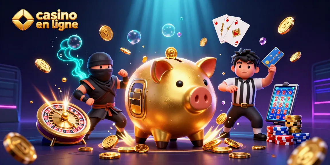 Jouez à des jeux captivants dans un casino en ligne avec un personnage central dynamique.