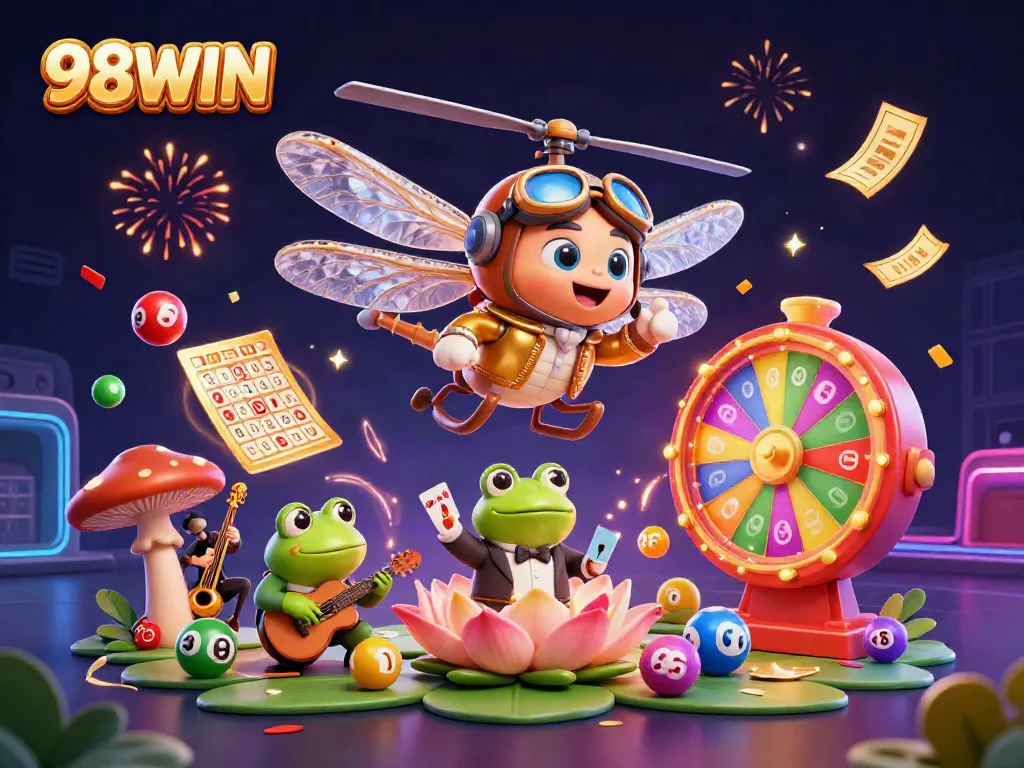 Experience the excitement at 98WIN casino with thrilling games and vibrant visuals.