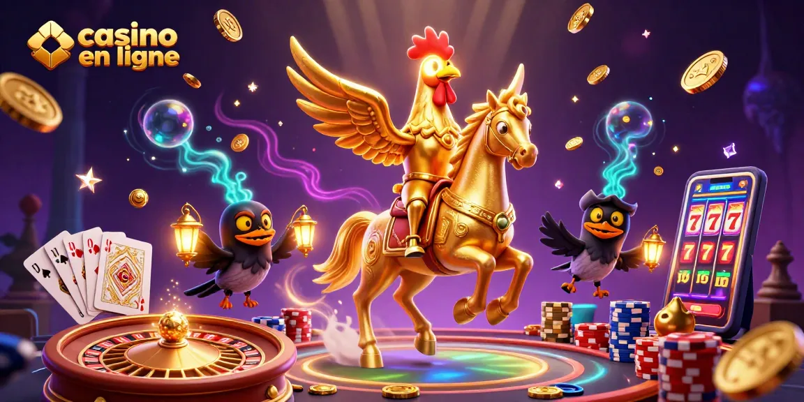 Jouer au casino en ligne avec des jeux captivants et des bonus spéciaux.