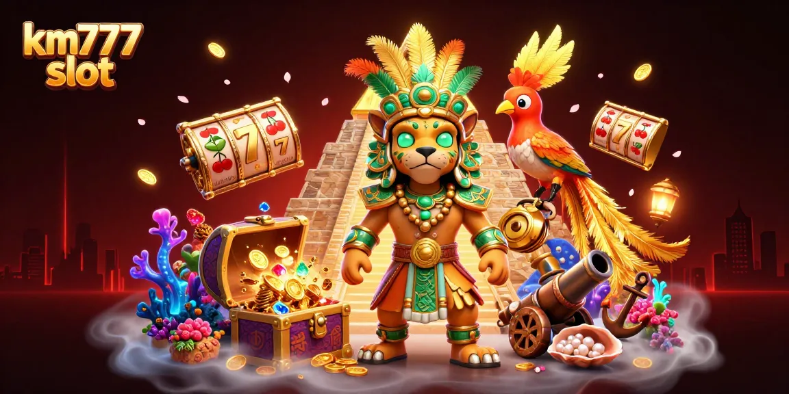 Experience the thrill of km777 slot games adorned with Mayan motifs and vibrant graphics.