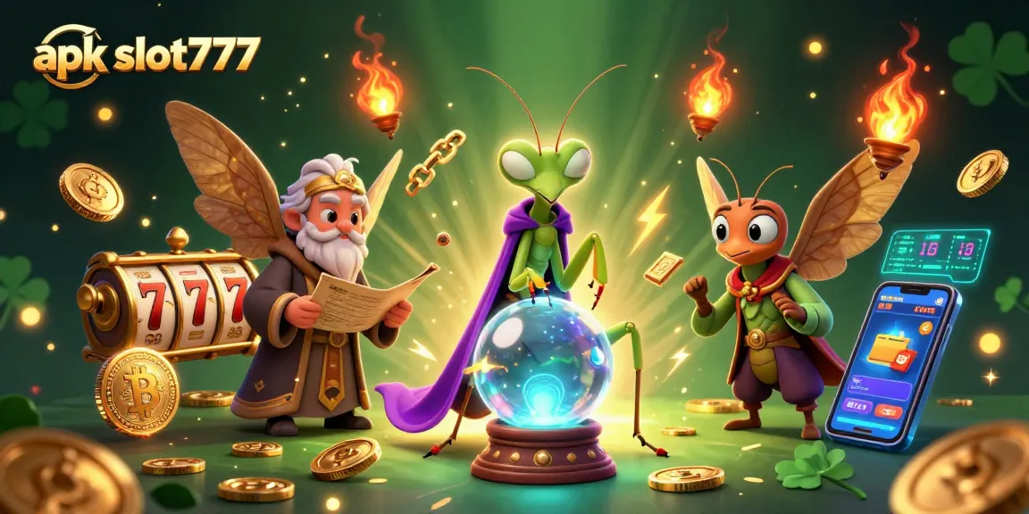 Play thrilling games with apk slot777 featuring vibrant slots and dynamic jackpots captured in 3D.