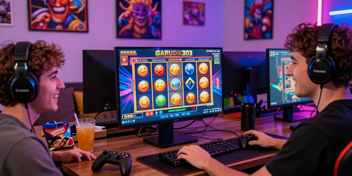 Engaging gaming moment showcasing slot deposit 1000 winning potential on GARUDA303 platform