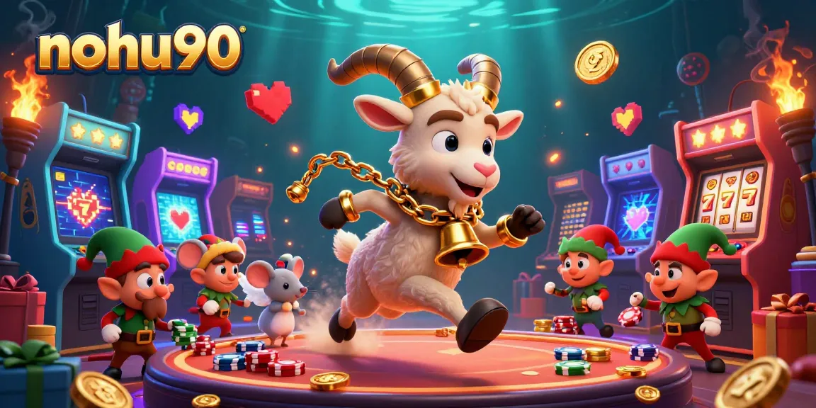 Engage with nohu90's thrilling holiday-horror casino featuring animated characters and vibrant game elements.