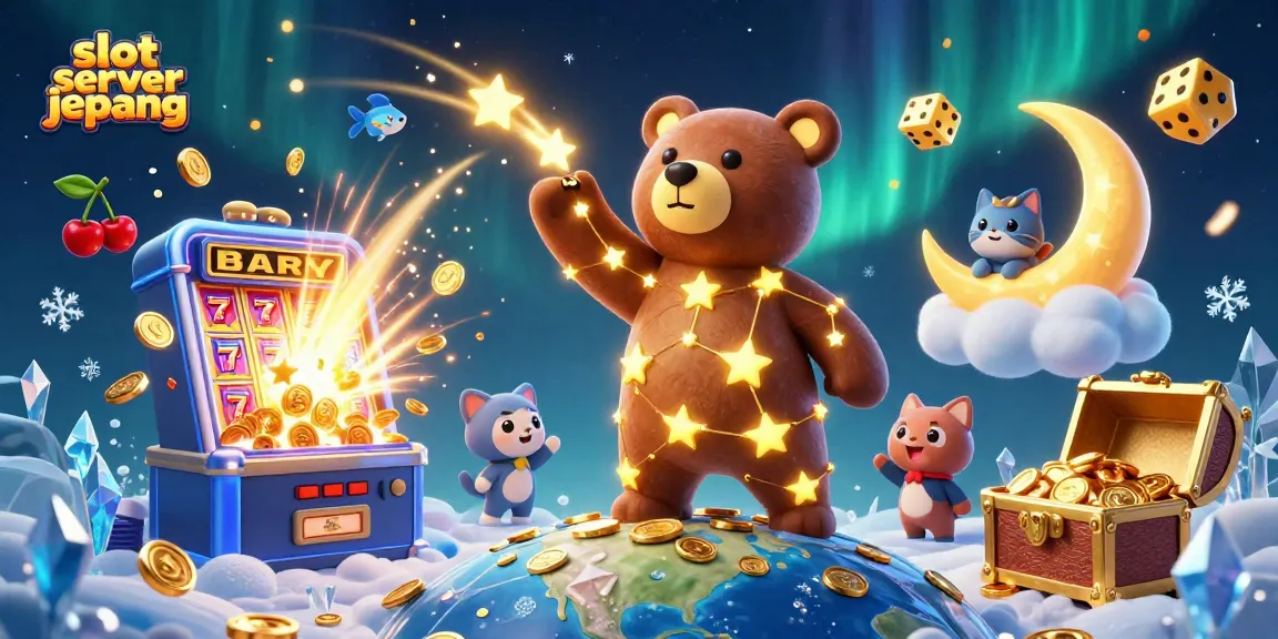 Play slots and win big with engaging graphics in this slot server jepang themed illustration.