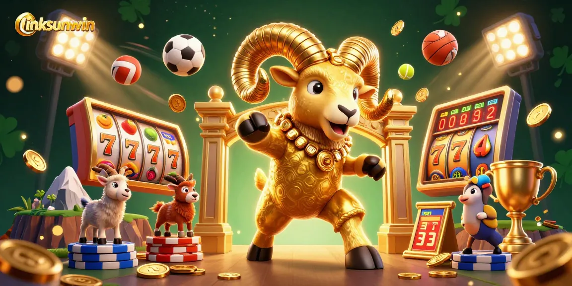 Experience winning strategies with linksunwin in a vibrant, ultra-detailed casino illustration.