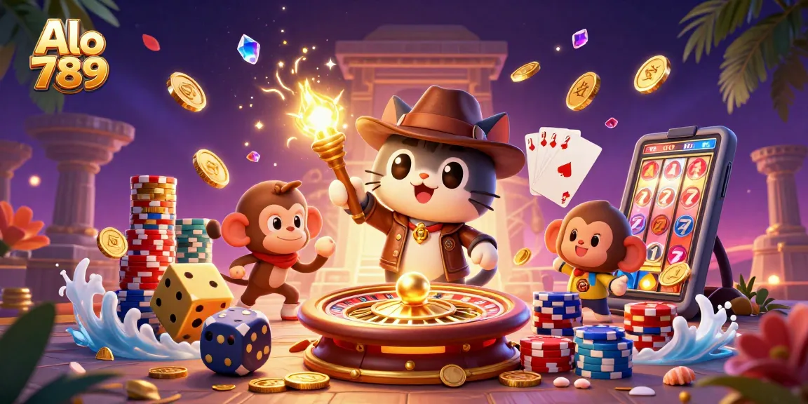 Engage with Alo 789 by enjoying thrilling casino games and winning strategies through vivid illustration.
