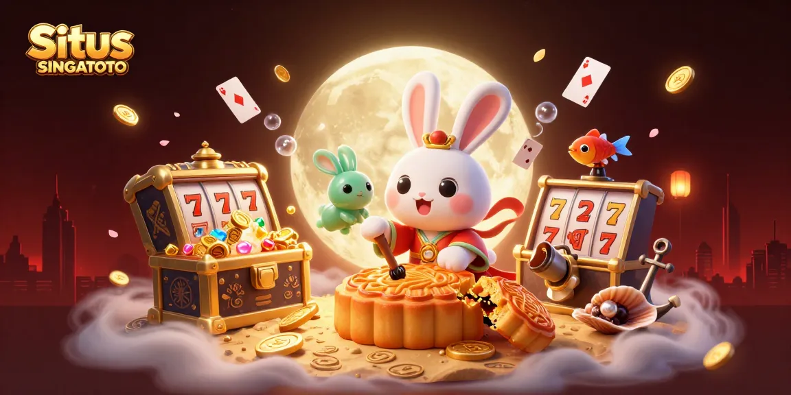 Kalahkan peluang di Situs SINGATOTO dengan ilustrasi kasino yang menarik dan energik.