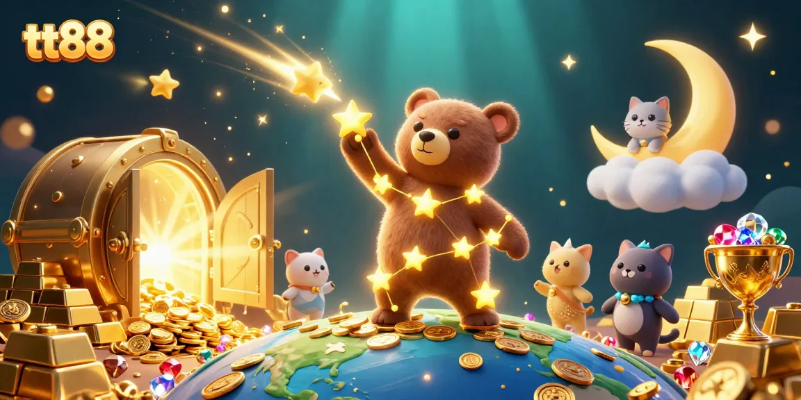Experience the thrill of winning with tt88 and discover treasures of jewels and gold coins!