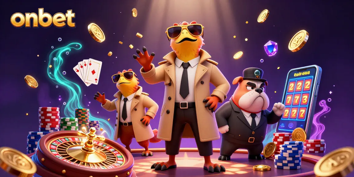 Experience thrilling gaming with onbet featuring raptors disguised at a VIP casino.