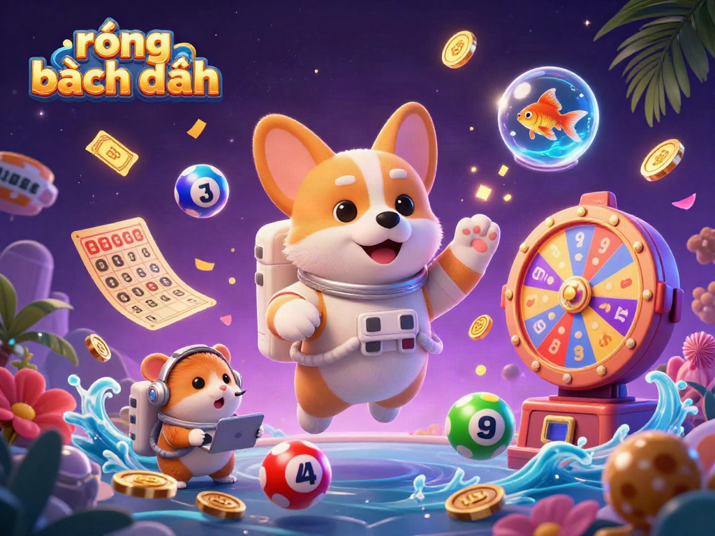 Engage with rồng bạch kim in a vibrant space casino scene filled with dynamic lottery elements.