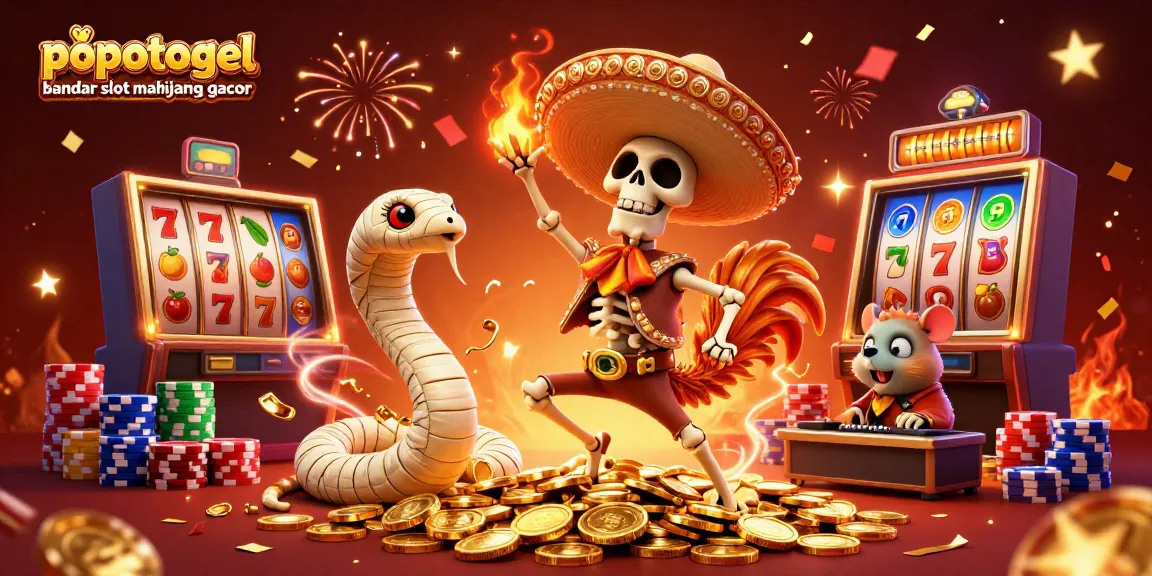 Experience thrilling moments at popotogel bandar slot mahjong gacor with vibrant 3D characters and dynamic game elements.