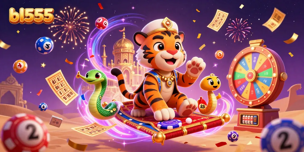 Experience the thrilling excitement of bl555's casino world with vibrant magic and prizes!