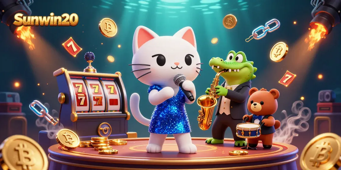 Engage with the magic of Sunwin20's vibrant casino scene, blending music and crypto excitement.