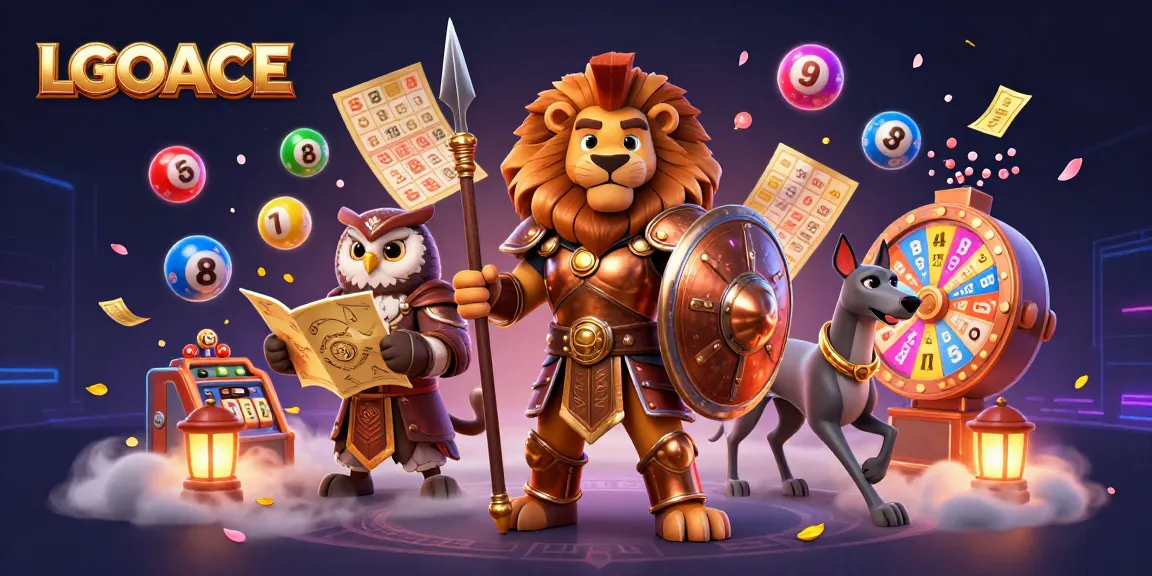 LGOACE invites players to spin vibrant lottery balls and winning prizes in an engaging casino world.